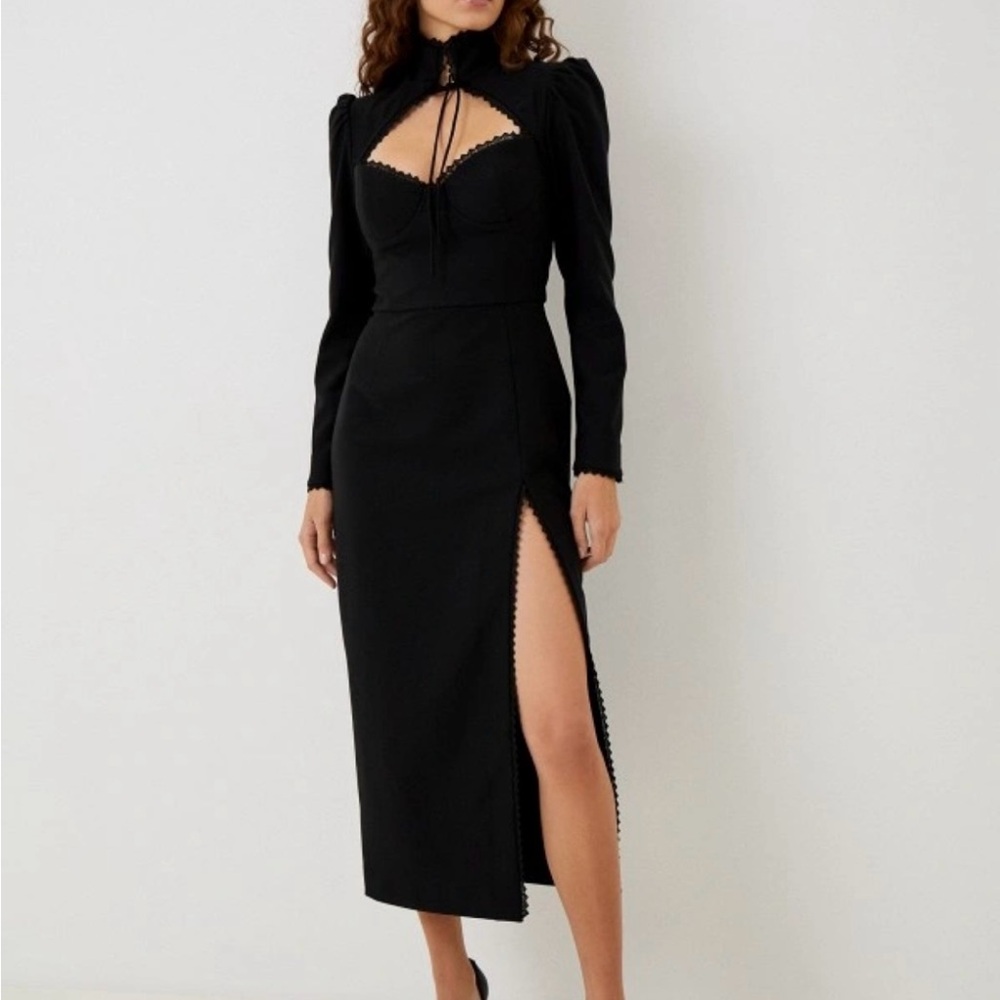 Elegant Black Women's Dress